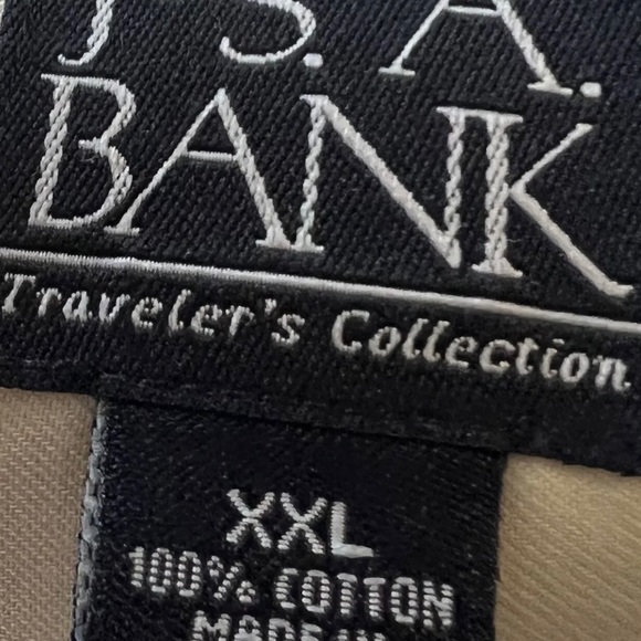 JOSEPH A. BANK MEN’S TRAVELER YELLOW BUTTON DOWN COLLAR/SZ 2XL/NEW WITHOUT TAGS! - Picture 7 of 12